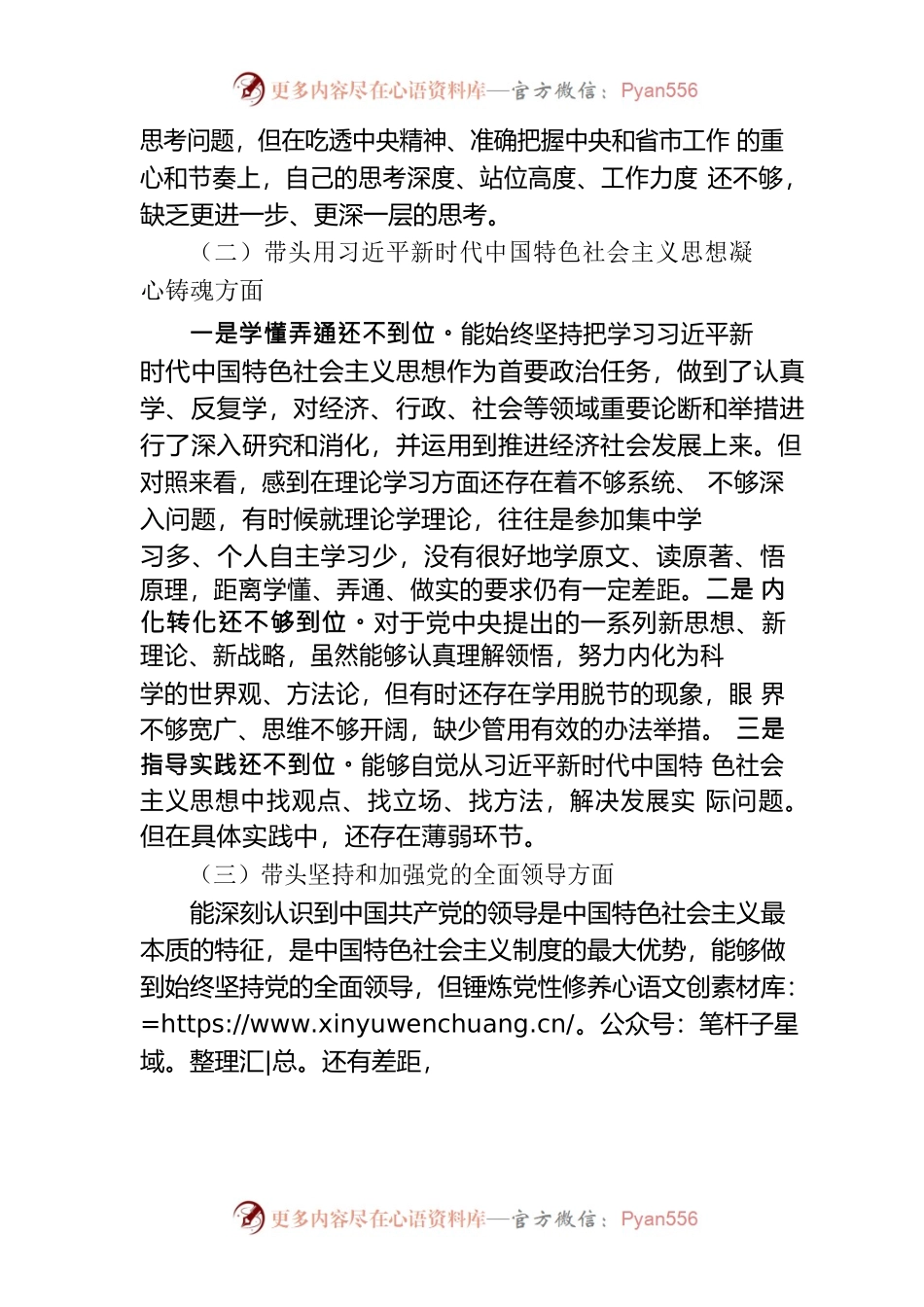 班子成员对照检查材料.docx_第2页