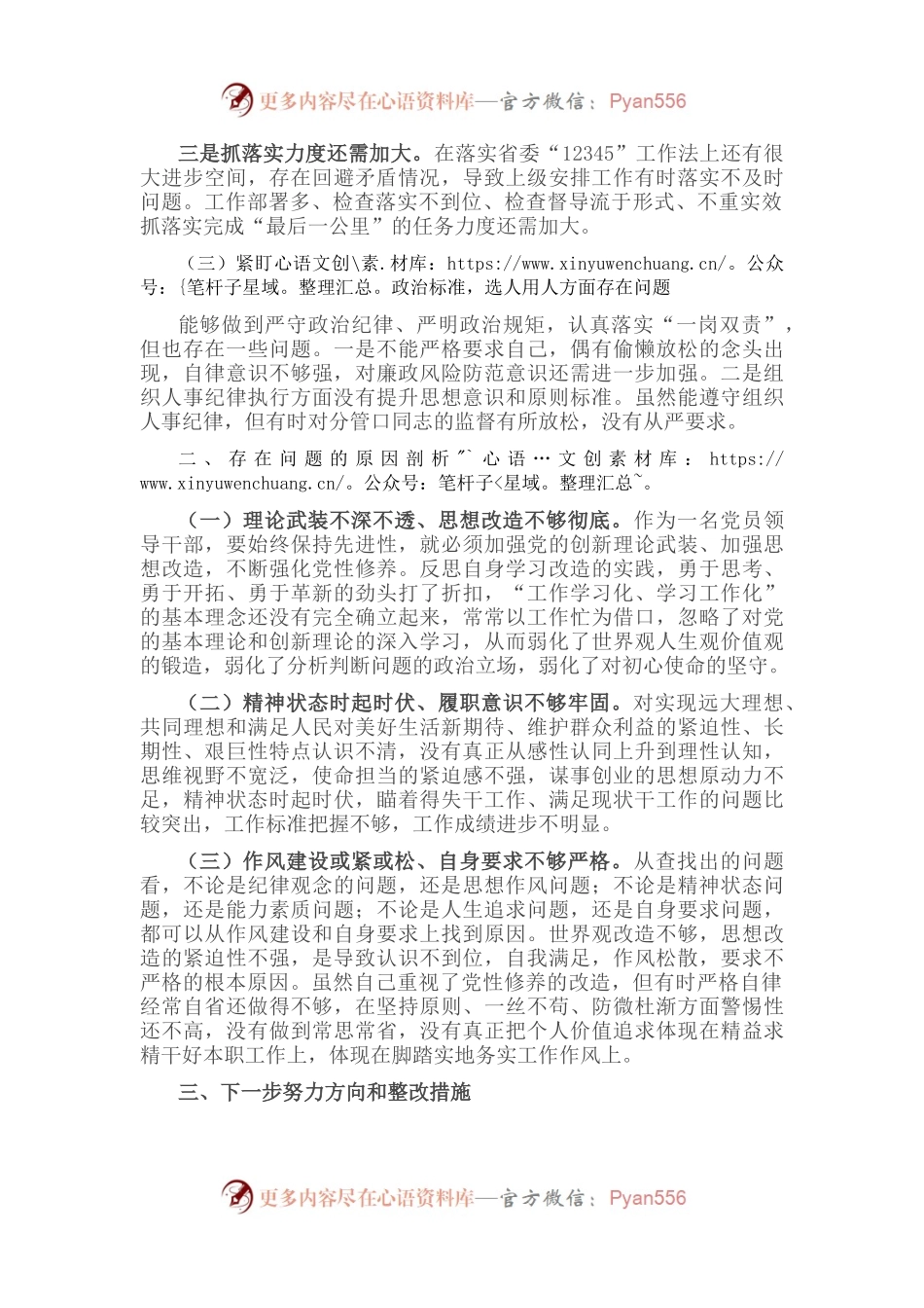 某乡乡长关于党的政治建设自查自纠报告.docx_第2页
