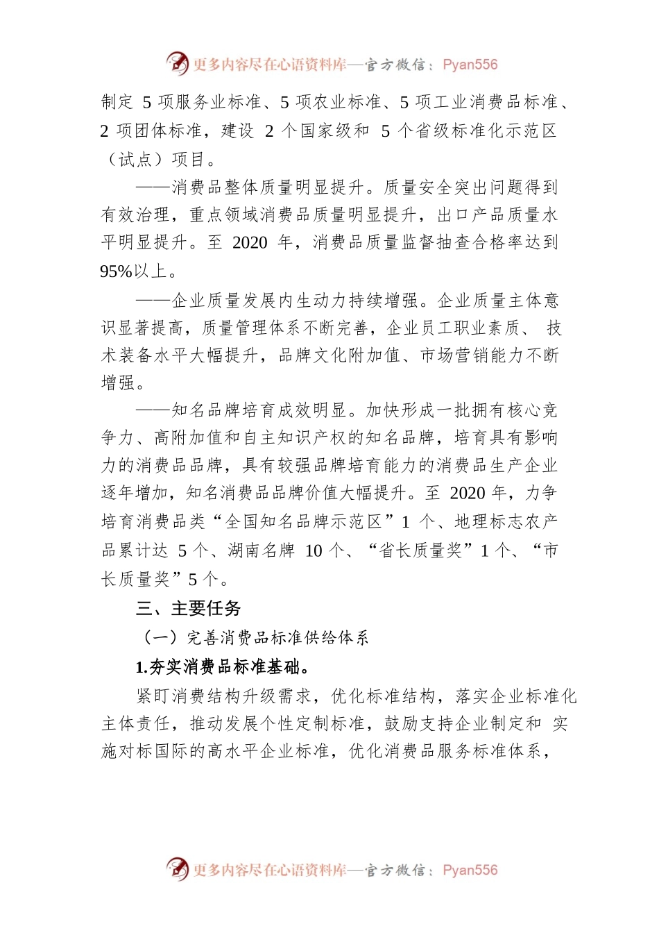 湘潭市消费品标准和质量提升行动实施方案.docx_第2页