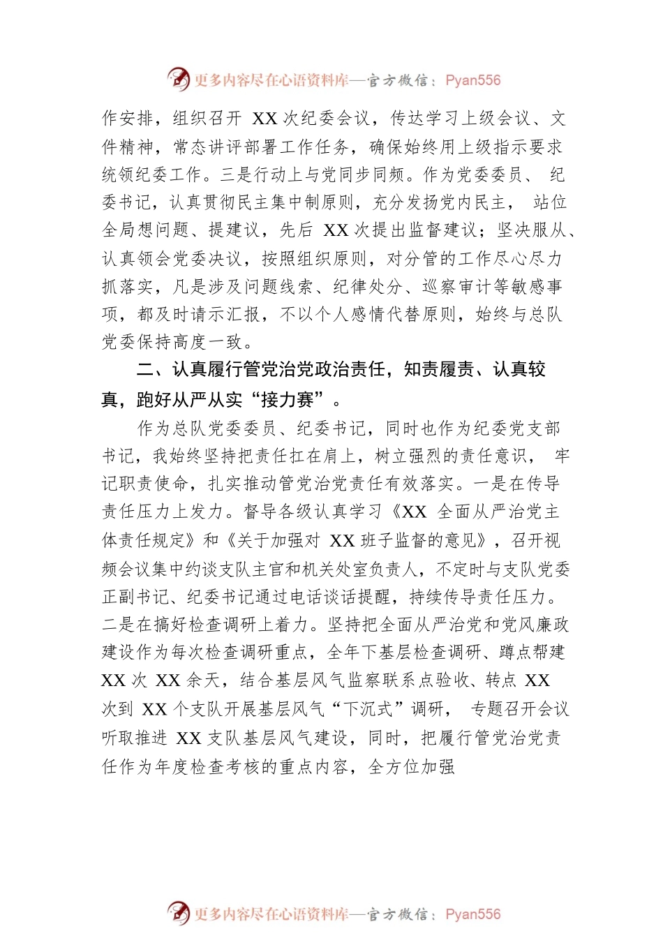 某消防总队纪委书记2022年工作述职报告.docx_第2页