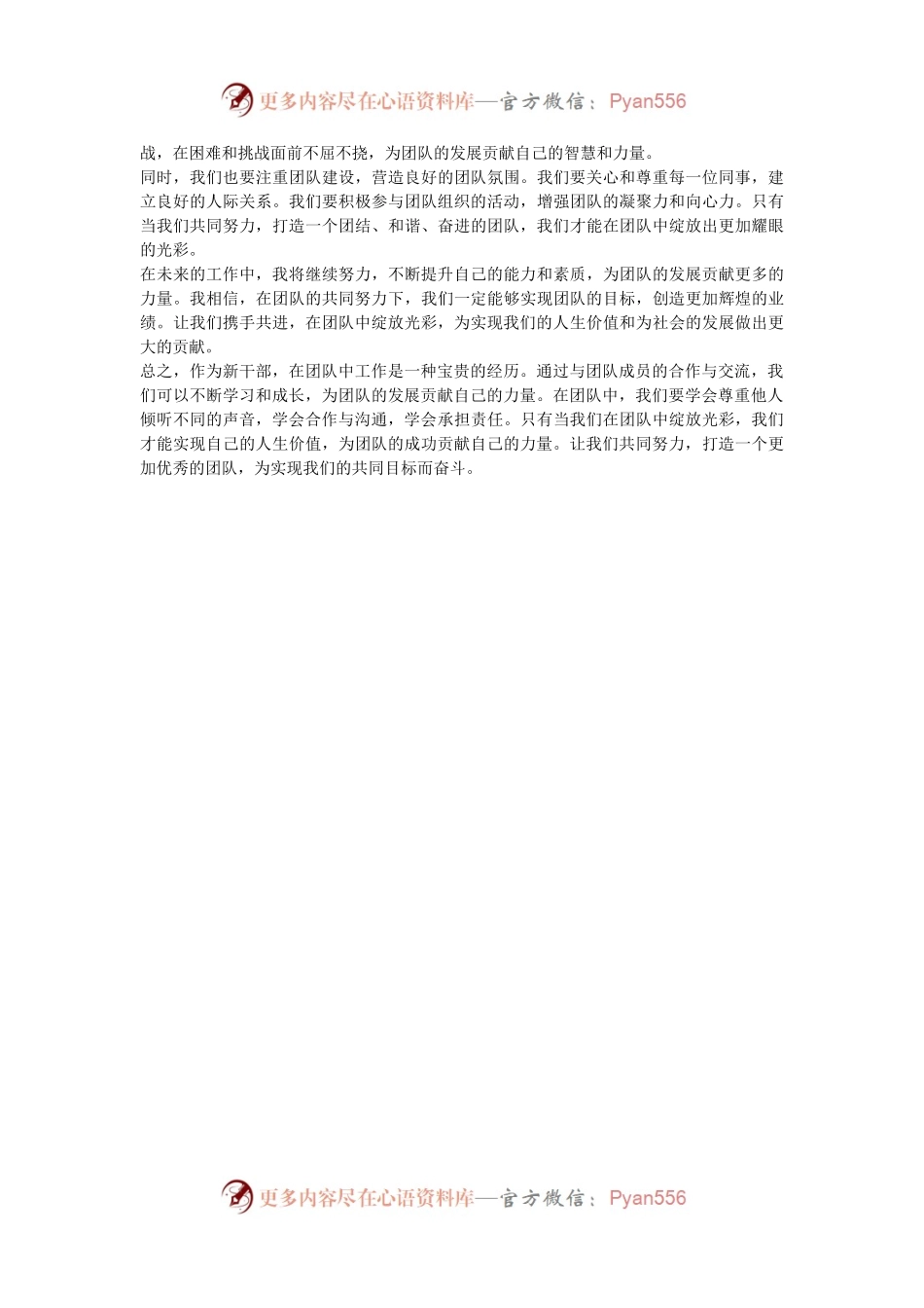 新干部工作感悟：在团队中绽放光彩.docx_第2页