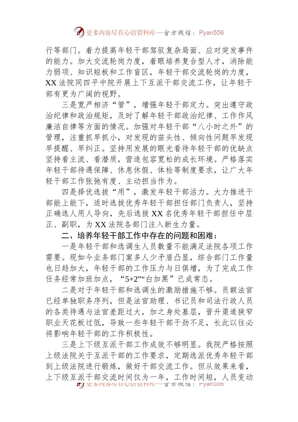 法院青年干部队伍建设调研报告.docx_第2页