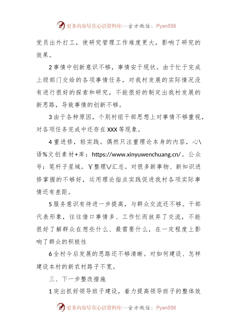 村党支部自查报告.docx_第2页
