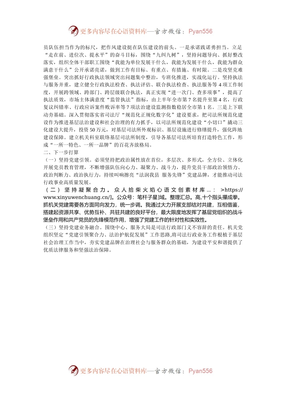 某县司法局党建工作总结.docx_第2页