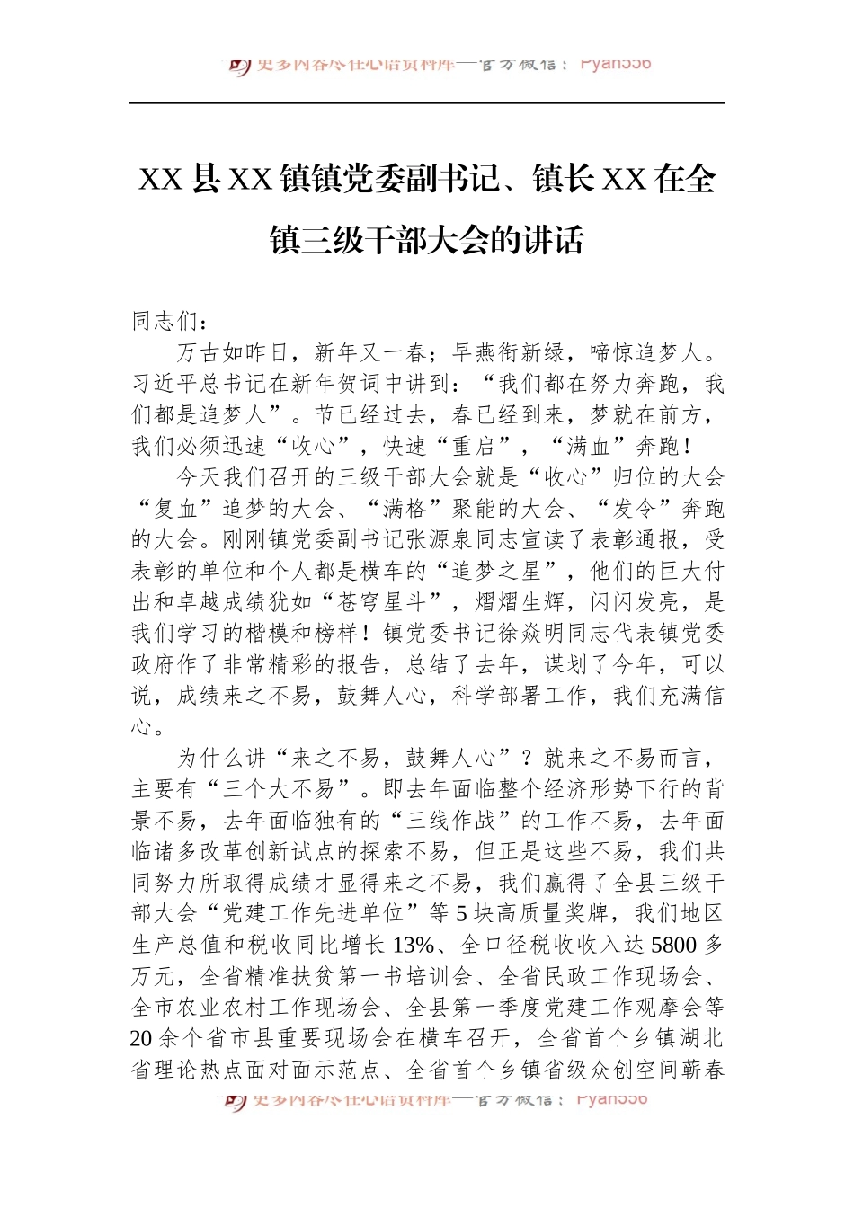 汇编1093-乡镇长在重点工作会上的讲话-13篇.docx_第2页