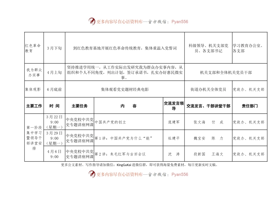 机关党史学习教育学习计划及中心组党史学习计划.docx_第2页
