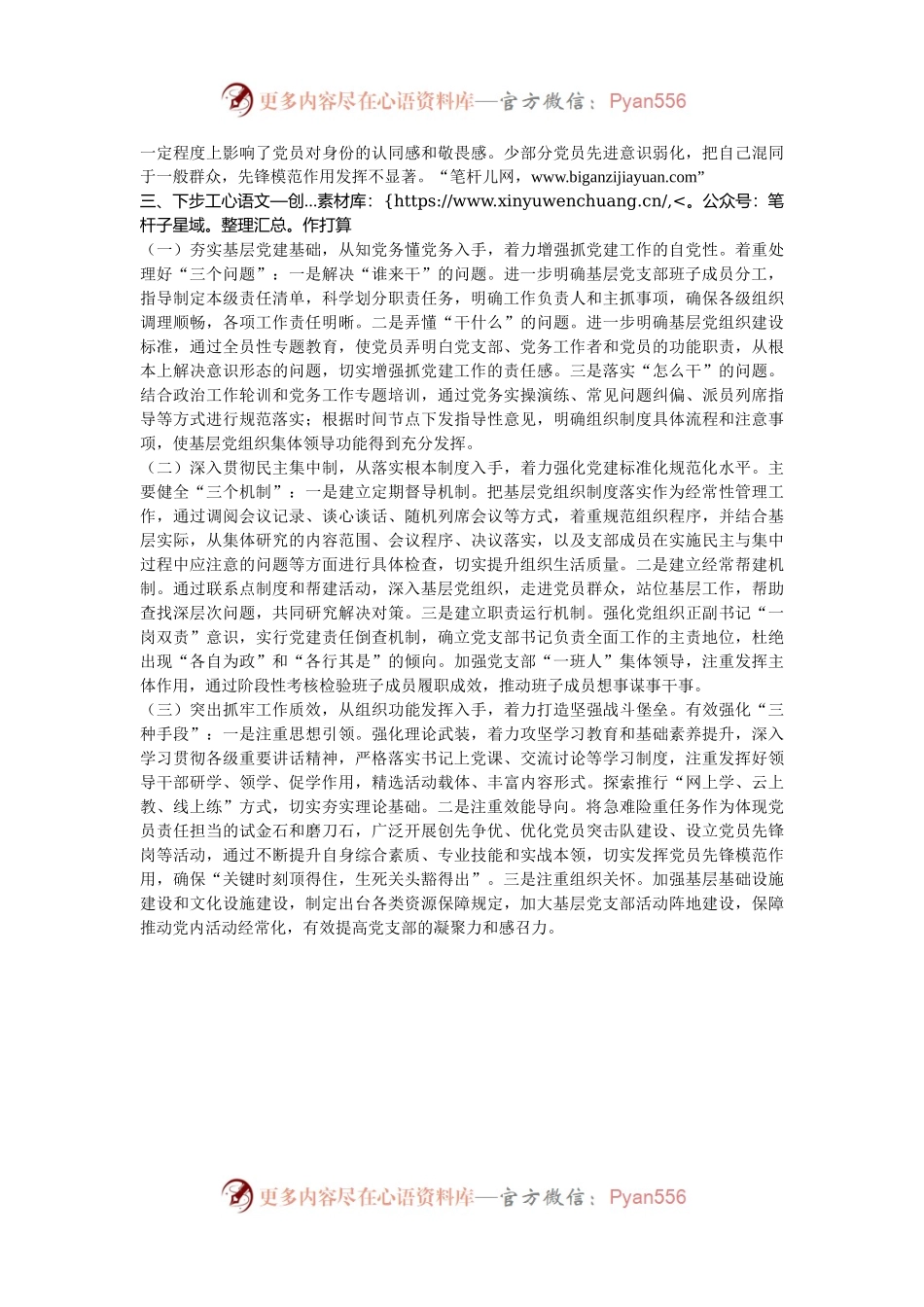 某局书记在基层党支部建设工作座谈会上的发言提纲.docx_第2页