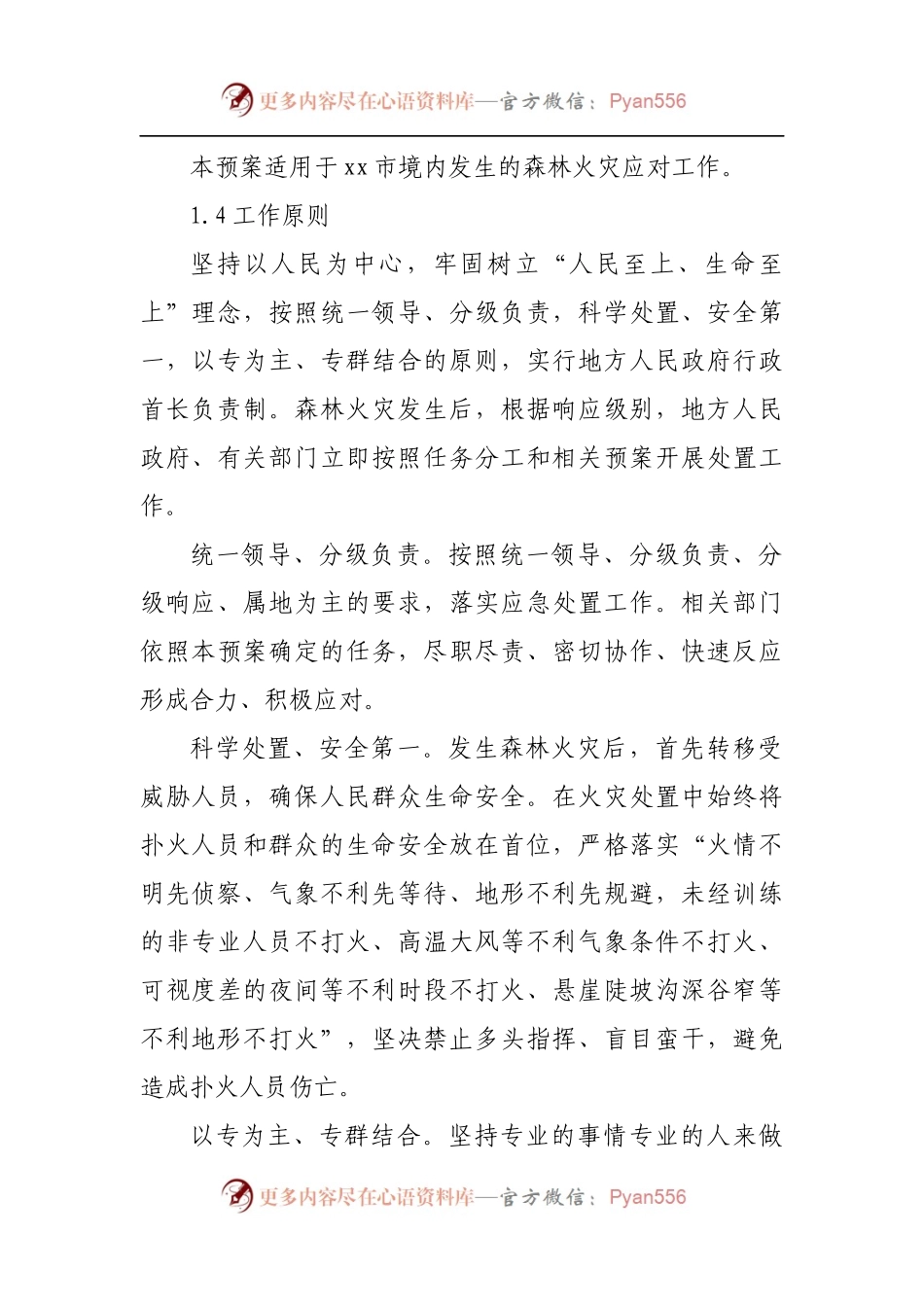 森林火灾应急预案.docx_第2页