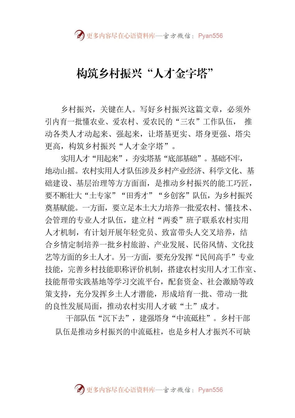构筑乡村振兴“人才金字塔”.docx_第1页