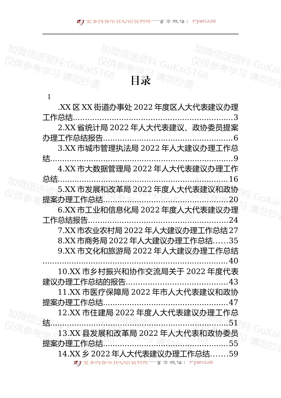 汇编1925-2022年度人大代表建议和政协提案办理工作总结-16篇.docx_第1页