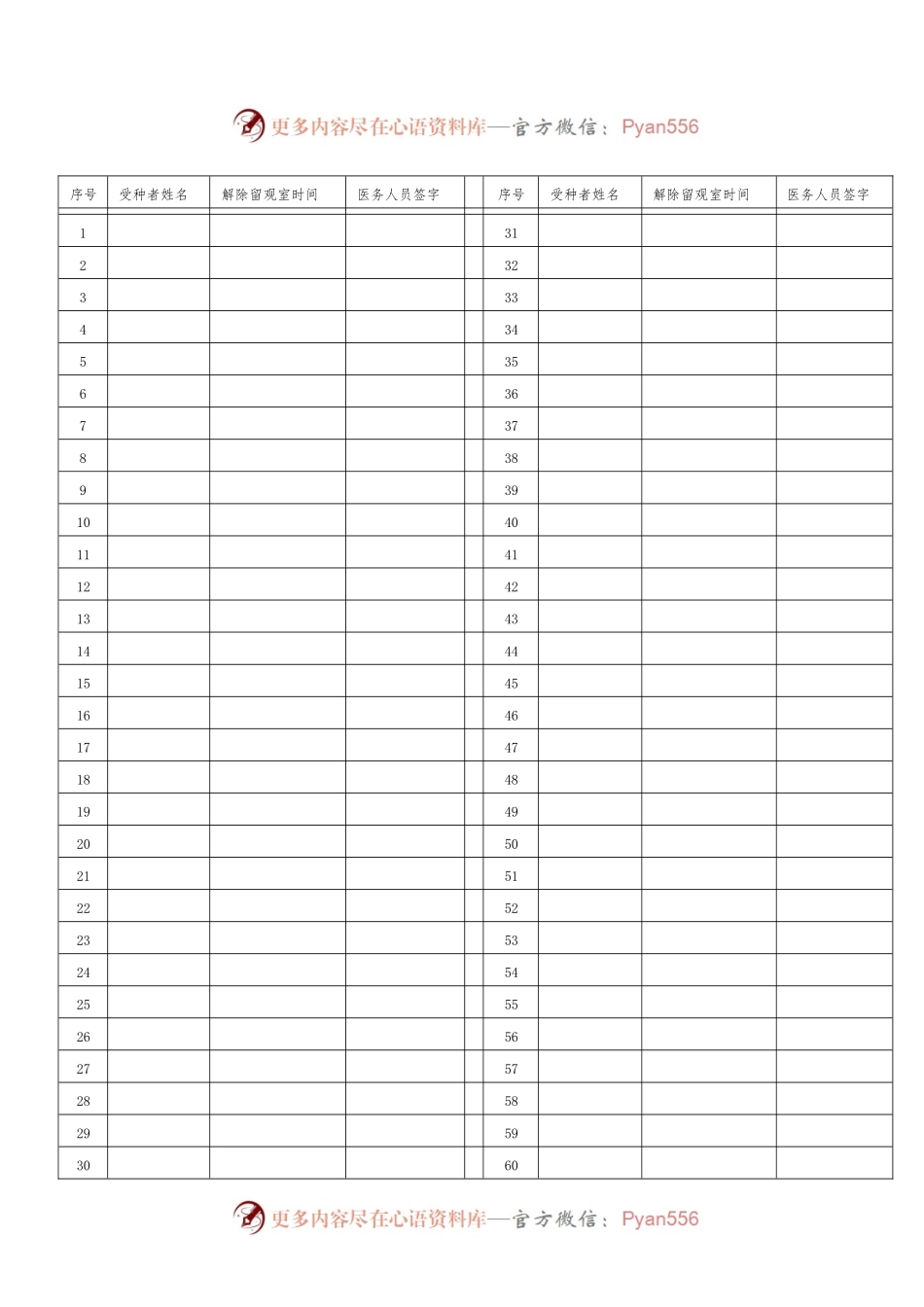 留观情况登记表（出口）.docx_第1页