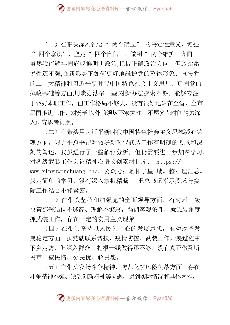 民主生活会发言提纲（2023.02）.docx_第2页
