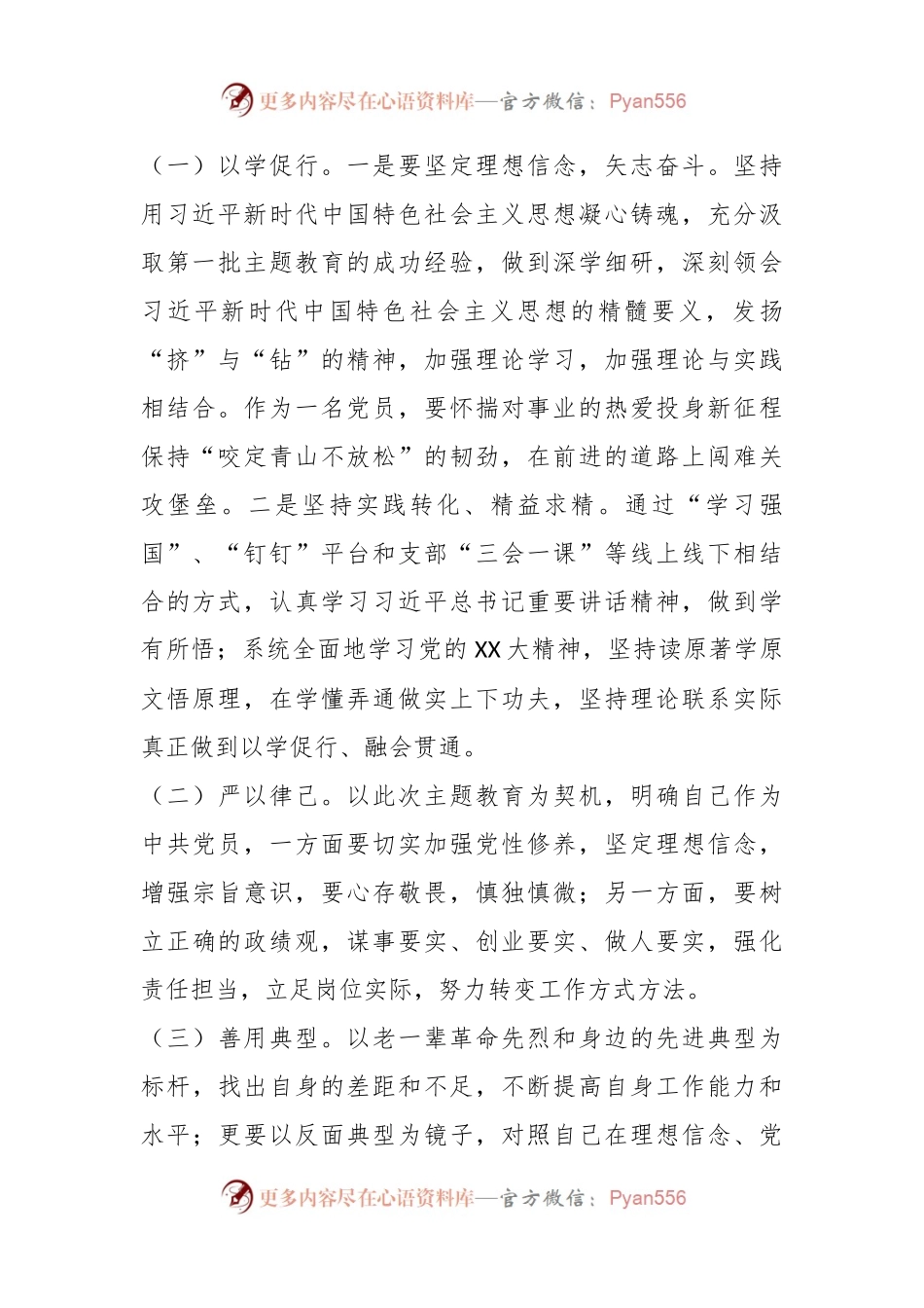 机关（国企）单位支部党员2023年第二批主题教育个人剖析材料.docx_第2页