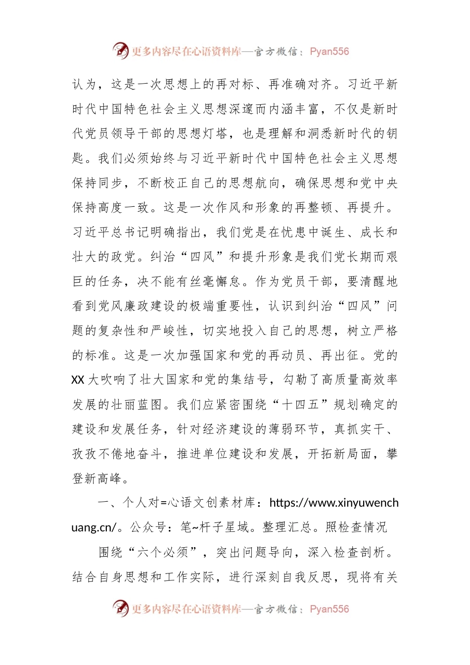 班子成员民主生活会个人对照检查材料.docx_第2页