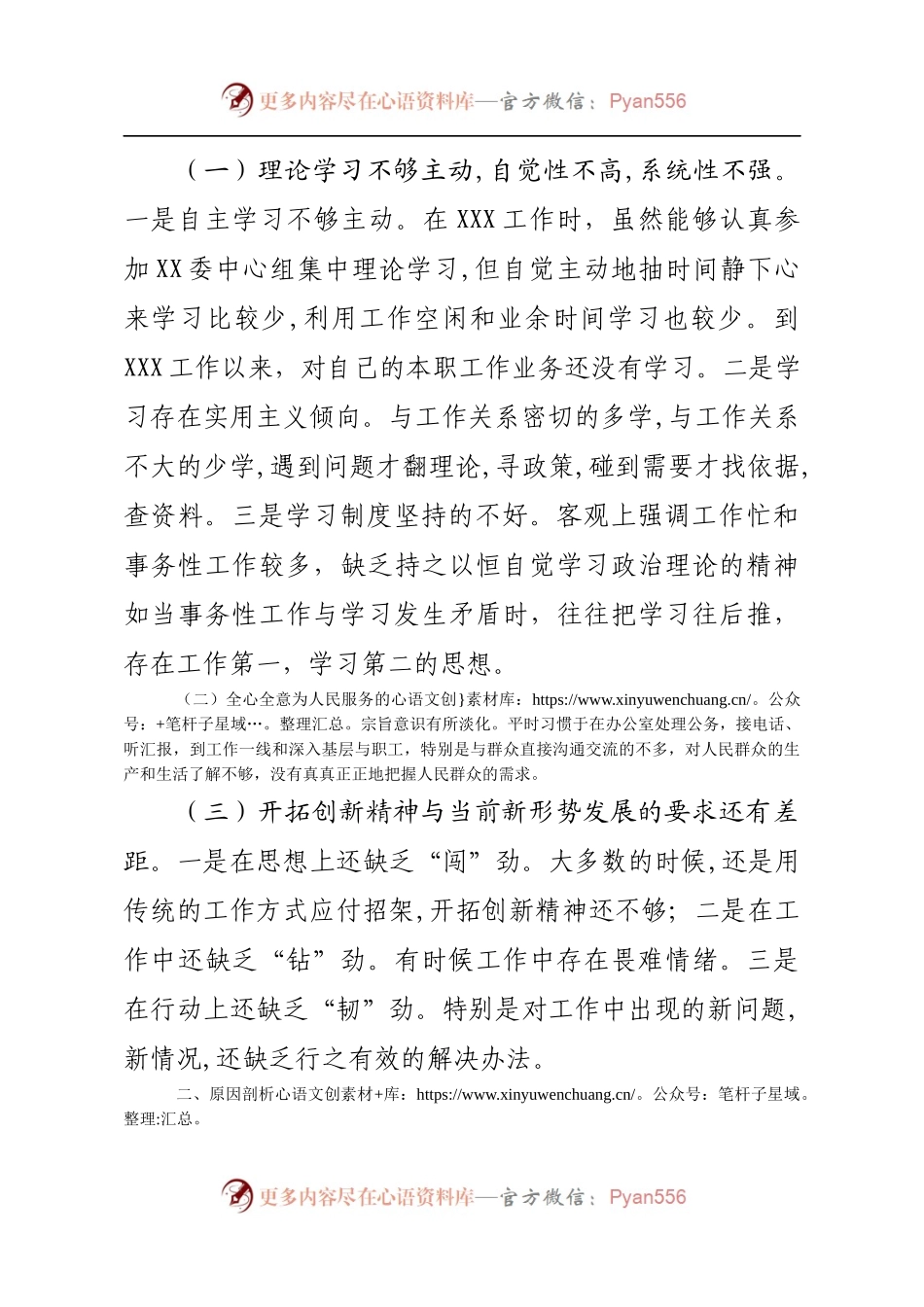 民主生活会发言提纲.docx_第2页