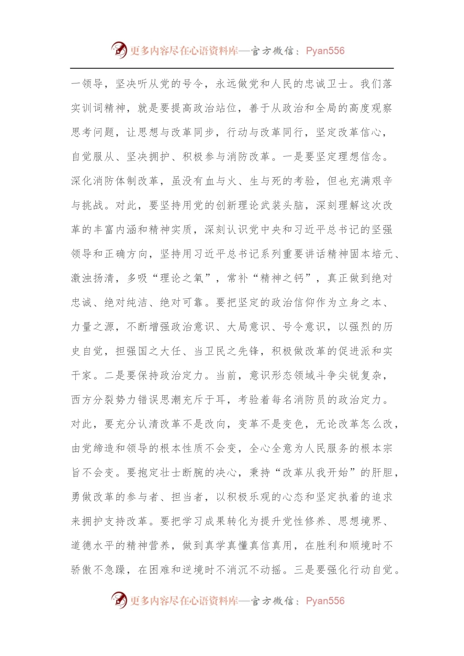 深化“牢记领袖训词，永做忠诚卫士”主题教育活动研讨发言[2].docx_第2页