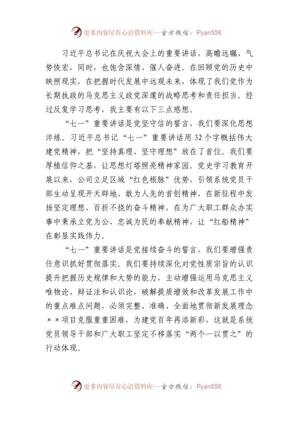 电力央企党支部党史学习教育专题组织生活会个人检视剖析材料.docx_第2页