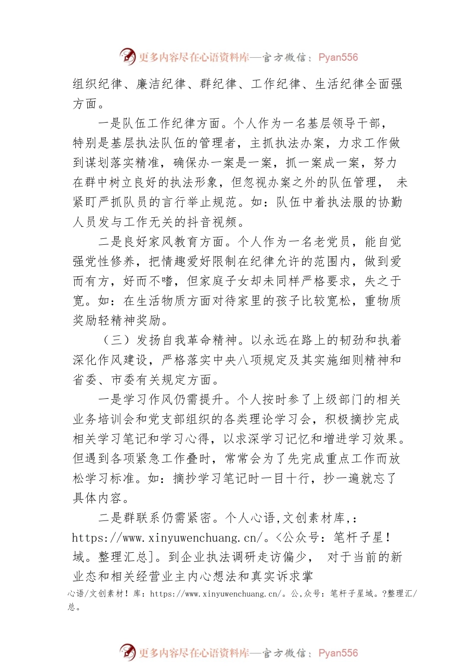 旅行业专项教育问题检视专题会发言料.docx_第2页
