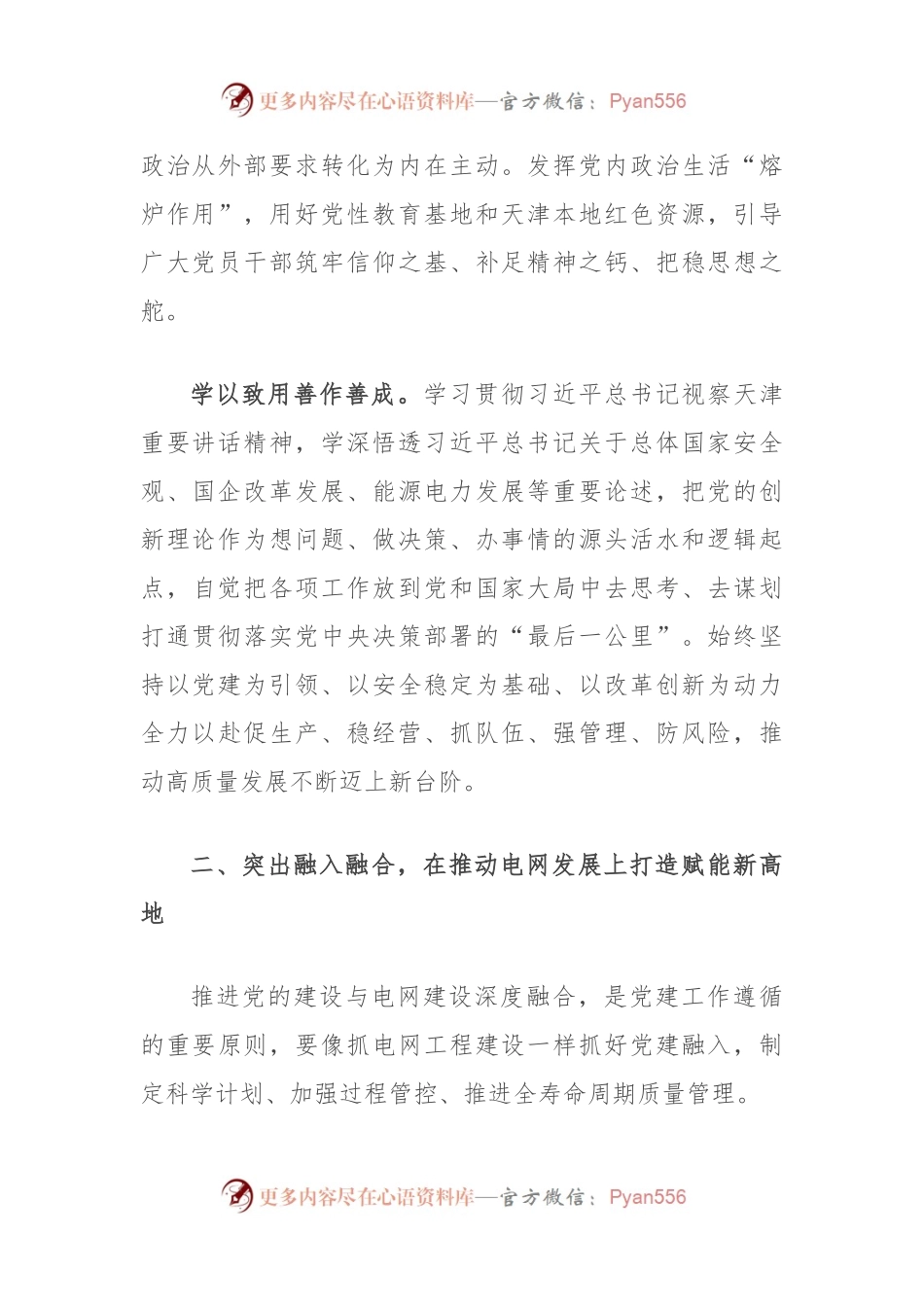 经验交流：旗帜领航强根铸魂奋力打造党建新高地（电网）.docx_第2页