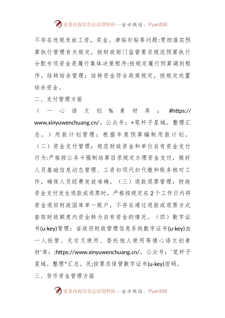 财务管理风险排查自查报告.docx_第2页
