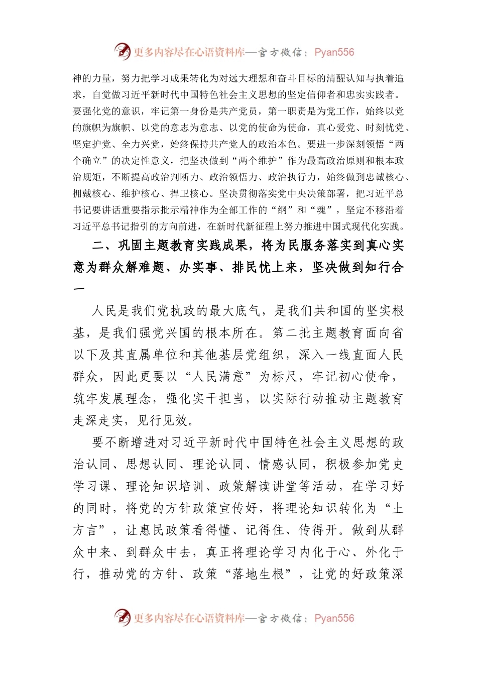 第二批主题教育专题民主生活会会前交流研讨发言提纲(1).docx_第2页