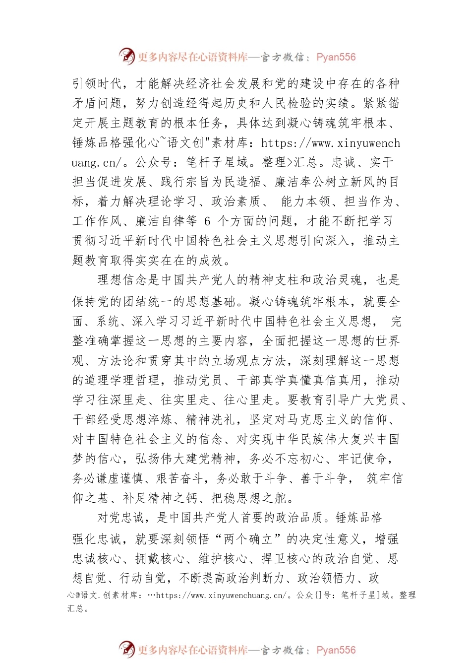 论学习贯彻习近平总书记在主题教育工作会议上重要讲话 （20230407）.docx_第2页