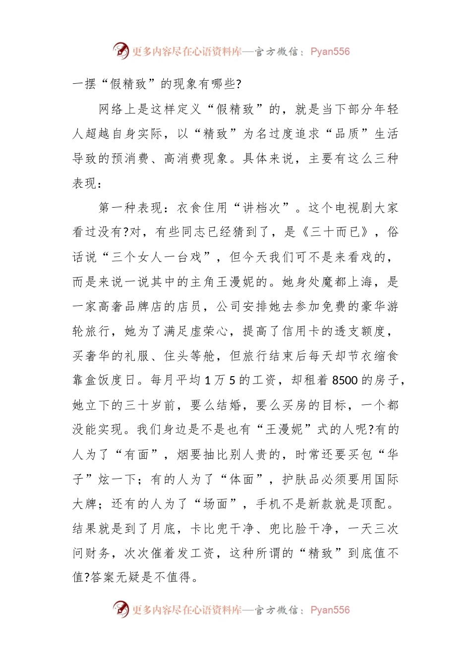 讲稿：向假精致说NO.docx_第2页