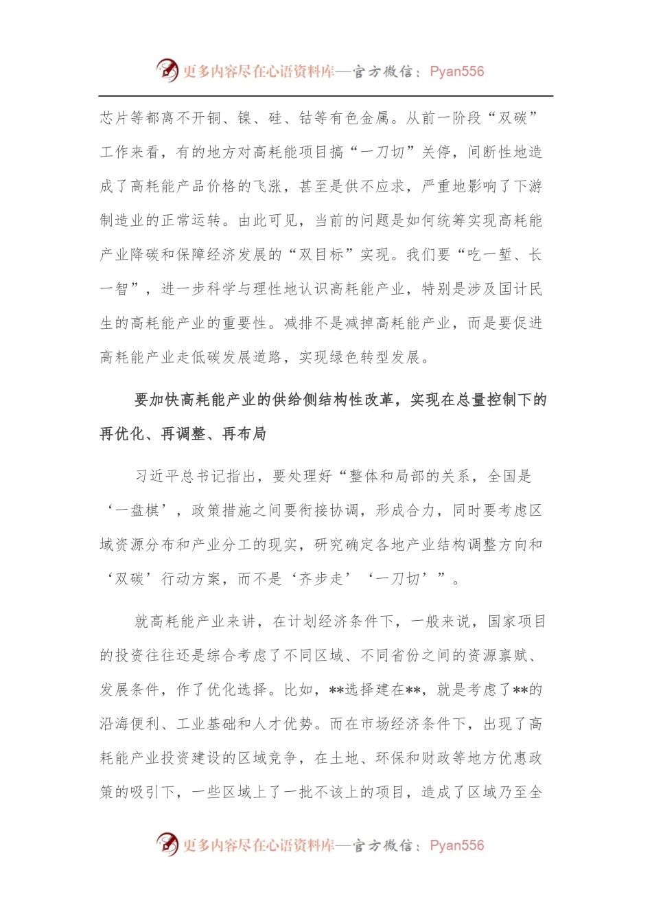 碳达峰碳中和主题研讨发言材料：高水平推进高耗能产业低碳健康发展.docx_第2页