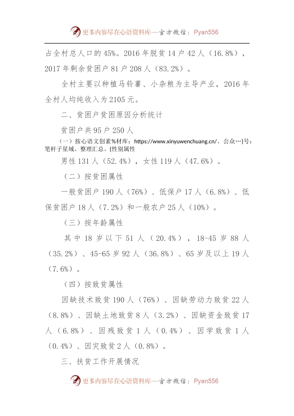 第一书记XX村精准扶贫工作开展情况总结材料.docx_第1页