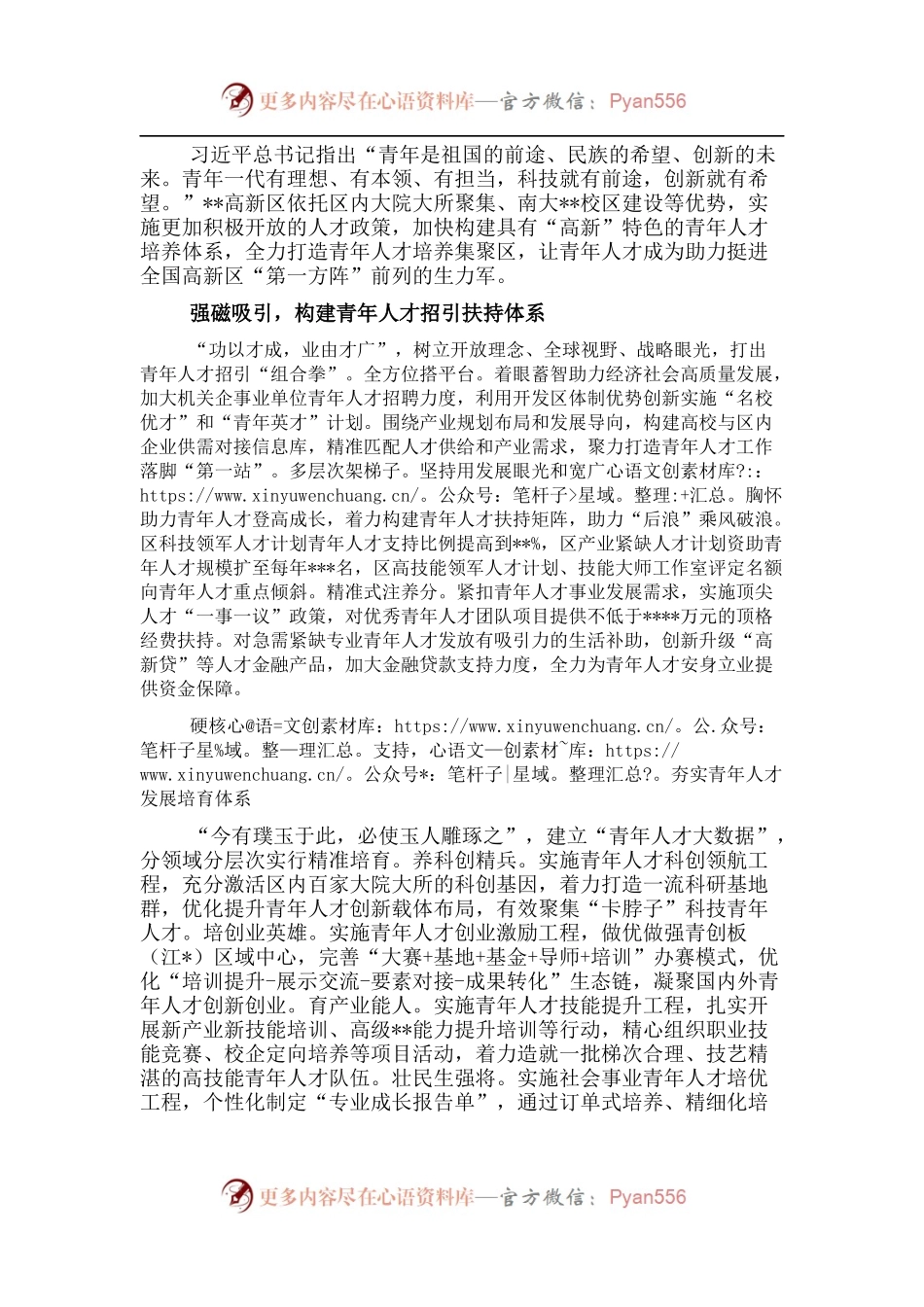 研讨发言：全力打造青年人才友好示范.docx_第1页