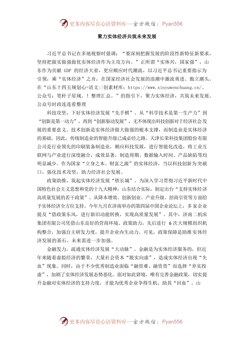 聚力实体经济共筑未来发展.docx_第1页