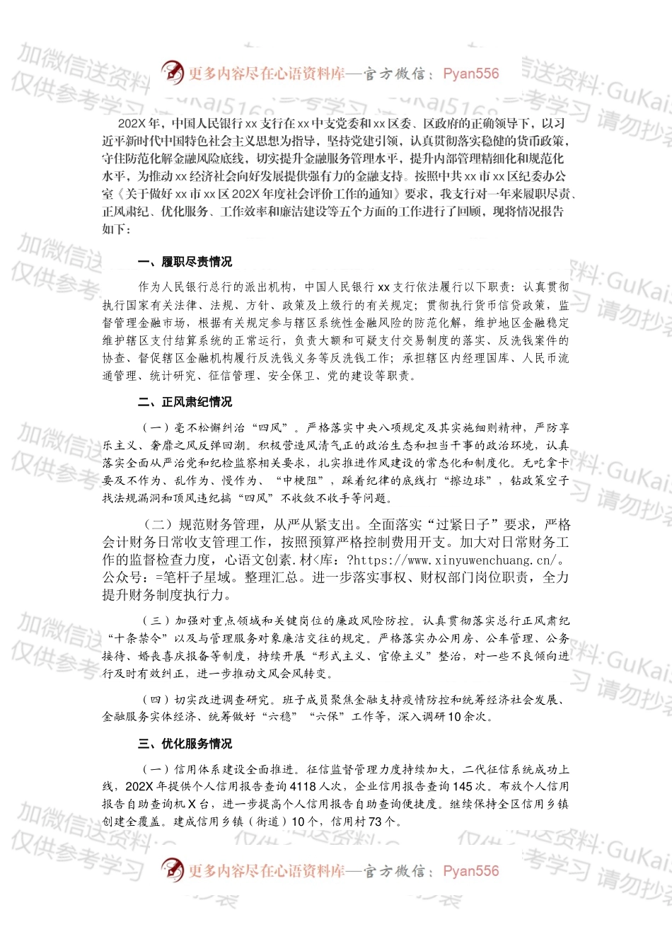 银行支行202X年度工作总结.docx_第1页