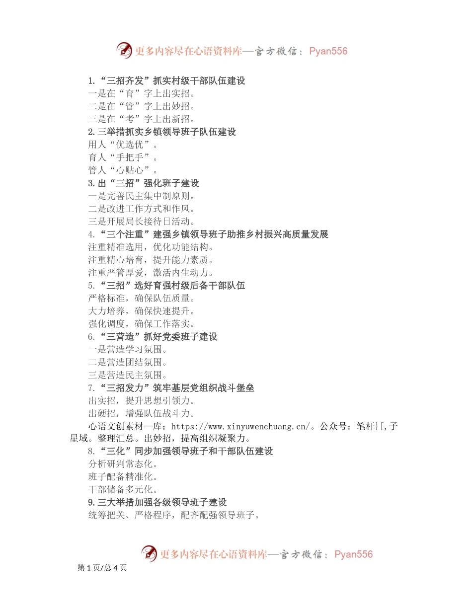 队伍建设写作提纲30例.docx_第1页