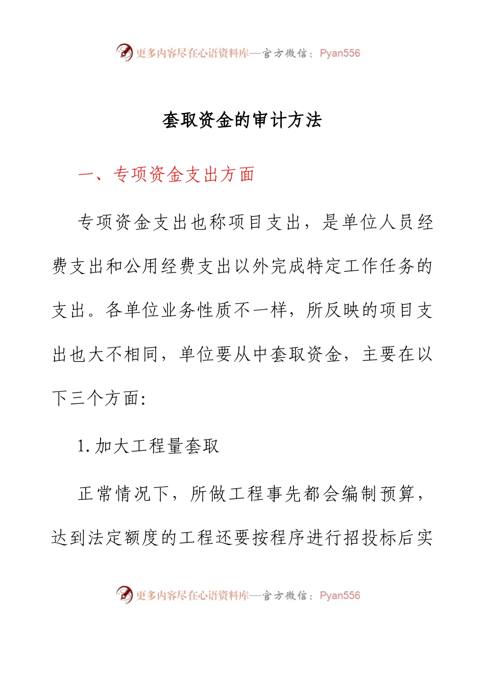套取资金的审计方法.docx_第1页