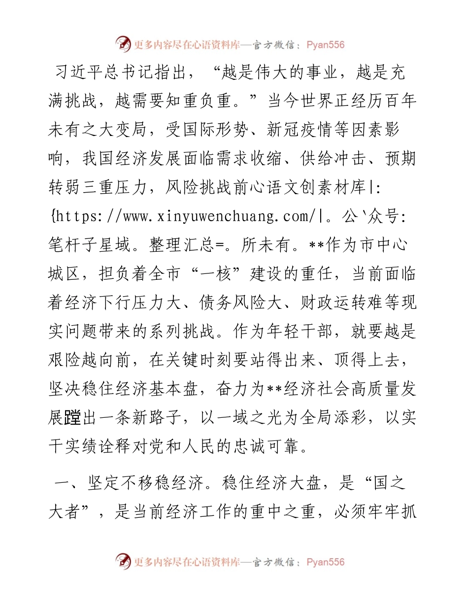 1013政府区长中心组学习研讨发言.docx_第1页