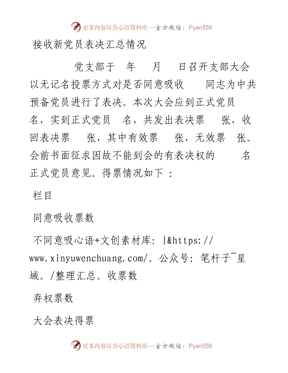 15.5 接收新党员表决汇总情况.docx_第1页