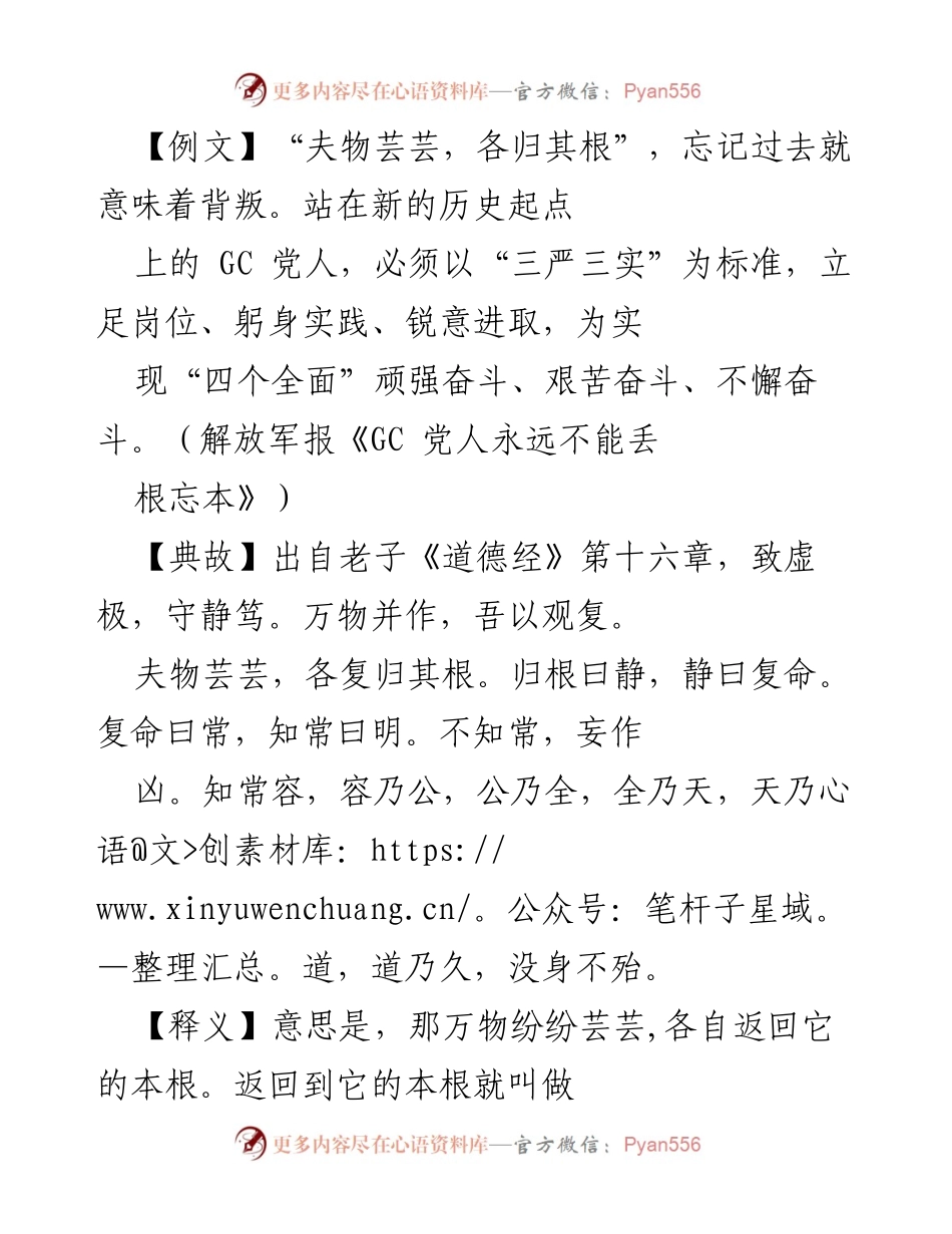 [发言] 党课报告 - 不忘初心，牢记使命：GC党人的根本意识.docx_第1页