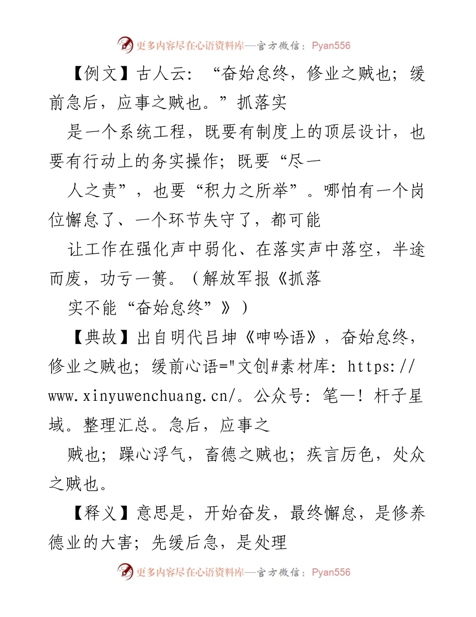 [发言] 动员大会 - 抓落实的重要性与党员干部的责任.docx_第1页
