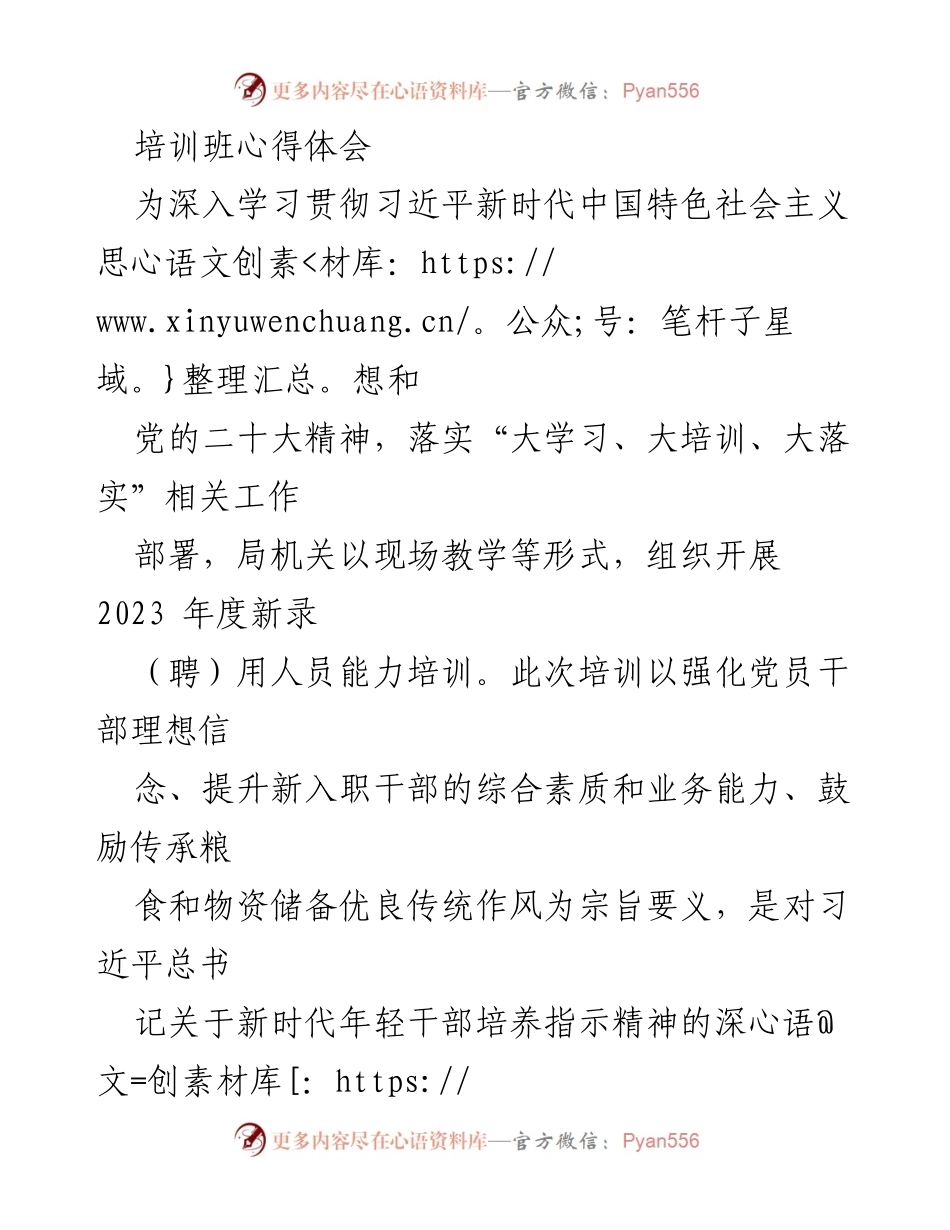 [发言] 培训班 - 新时代年轻干部的理想信念与奋斗姿态心得体会.docx_第1页