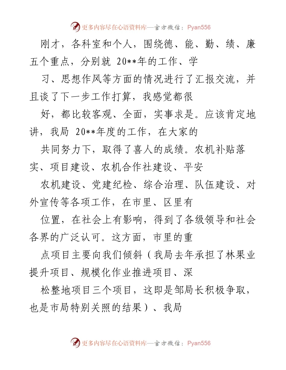 [发言] 年度工作总结会 - 202__年度工作汇报与团队优势分析.docx_第1页
