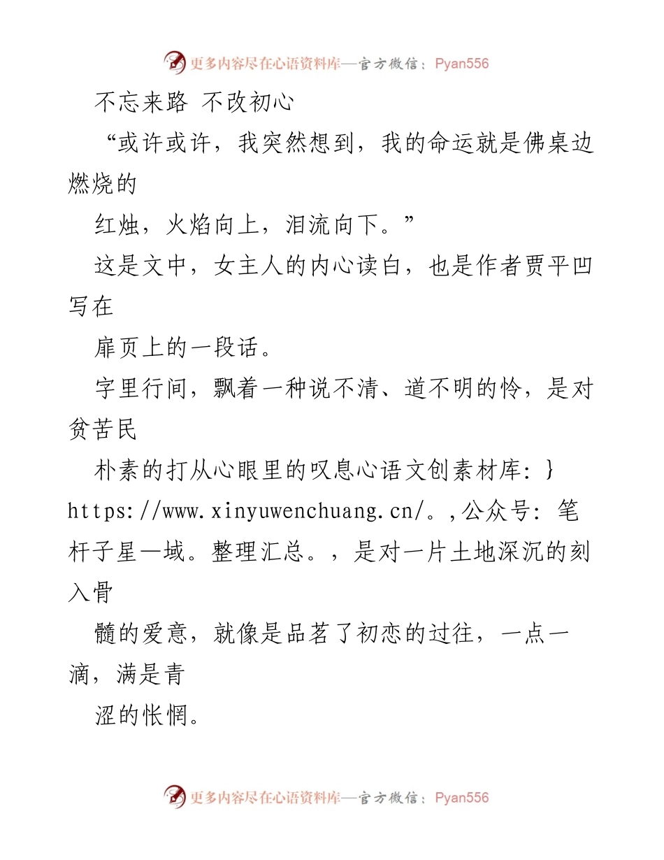 [发言] 文学分享会 - 燃灯者的初心与坚守.docx_第1页