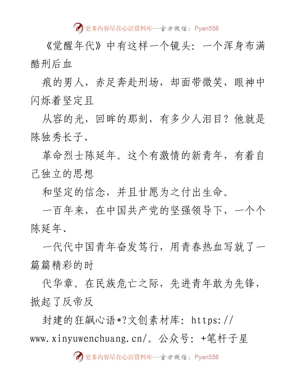 [发言] 青年活动 - 青年力量：在抗疫与乡村振兴中绽放青春担当.docx_第1页