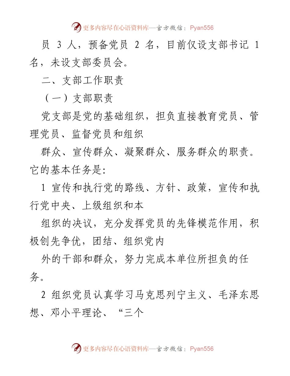 [工作实施方案] 党建工作 - 企业党支部建设实施方案.docx_第2页