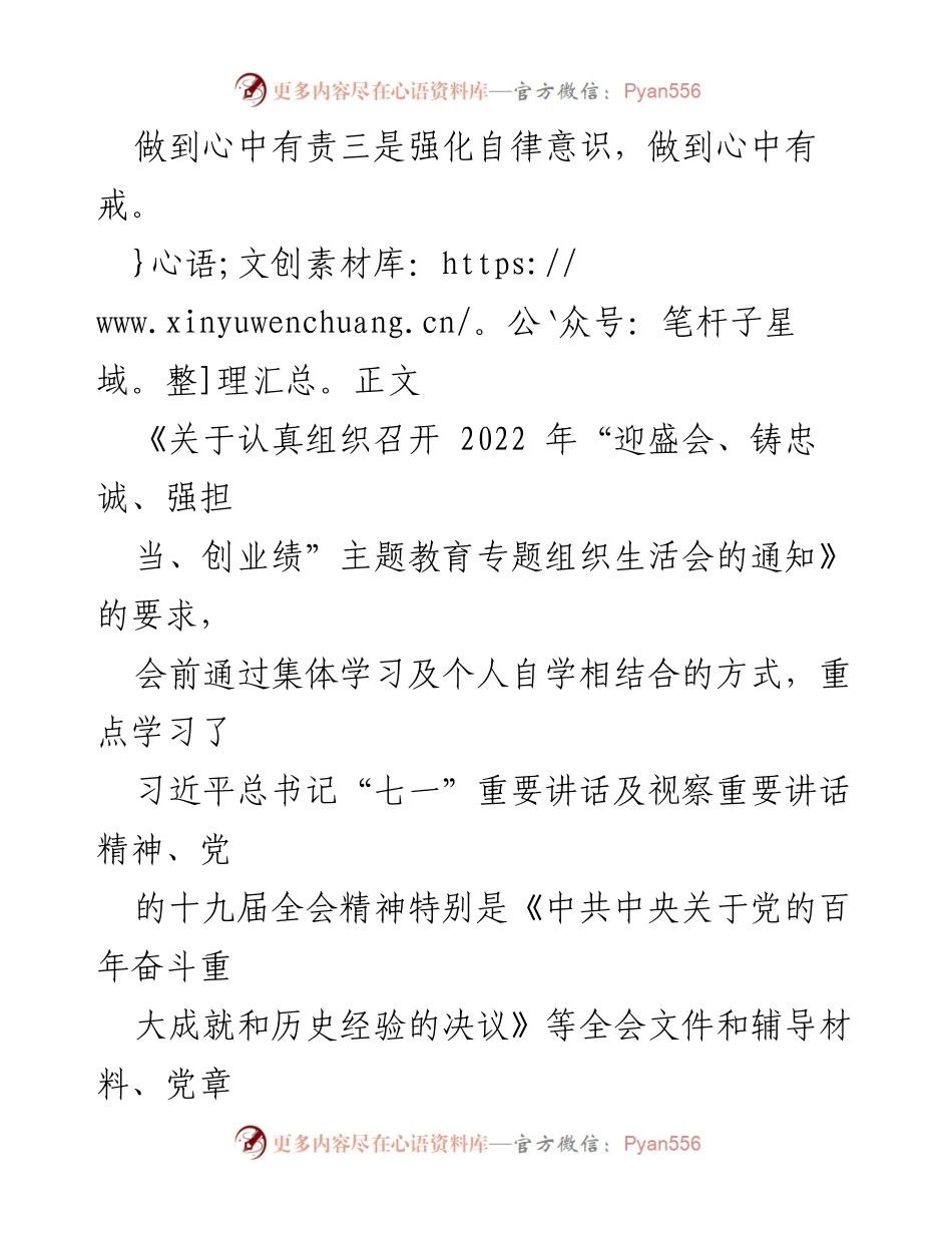 [对照检查材料] 主题教育专题组织生活会 - 个人对照检查与整改措施报告.docx_第2页