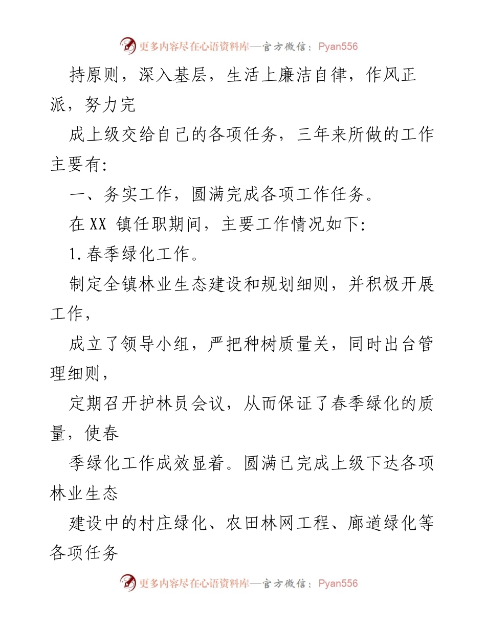 [工作总结] 乡镇党委 - XX镇党委委员年度工作汇报.docx_第2页