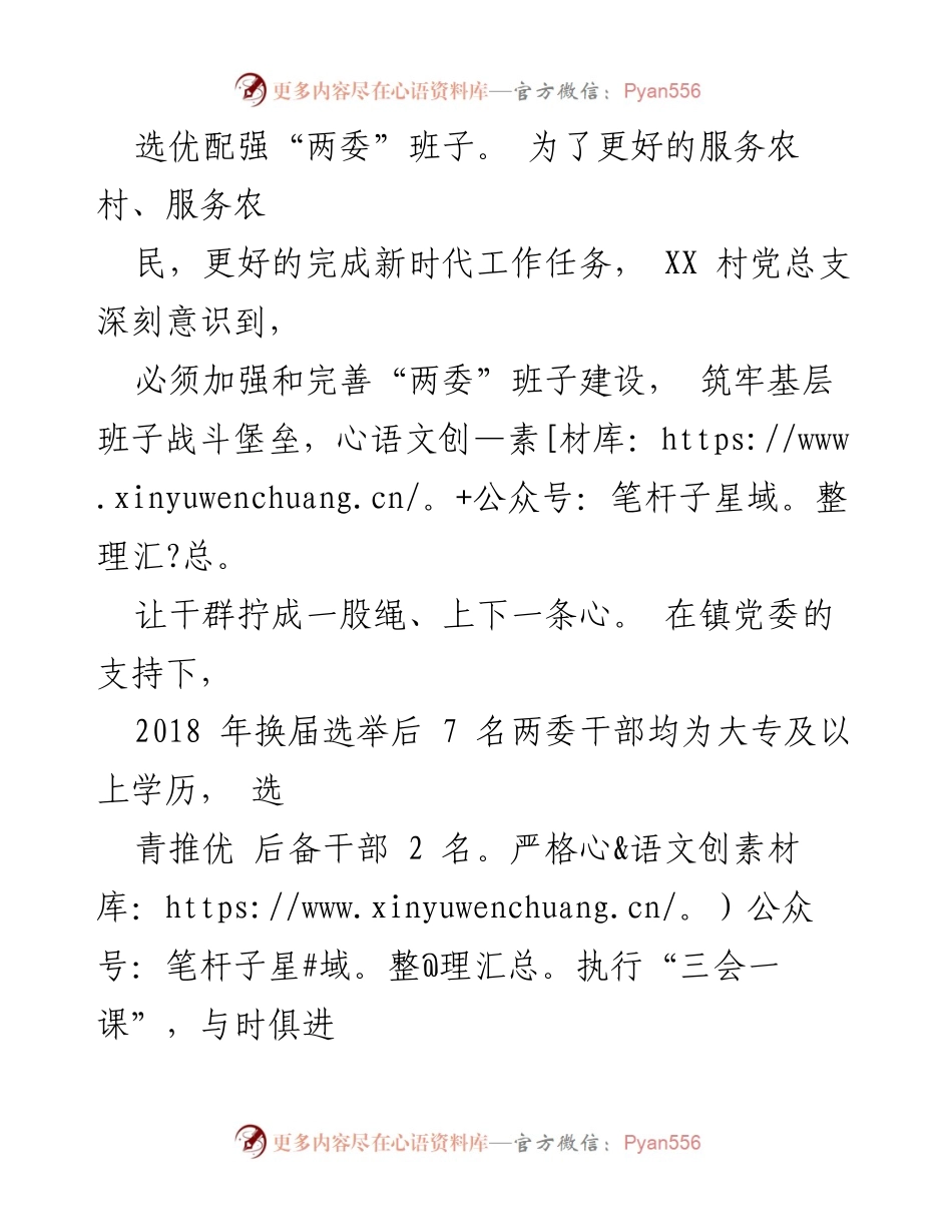 [工作总结] 乡村党建 - XX村党总支在党建引领下促进全面发展的典型事迹.docx_第2页