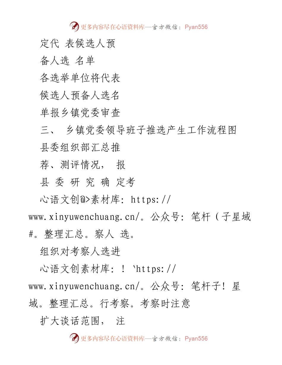 [工作总结] 乡镇党委换届工作流程及代表推选组织指南.docx_第2页