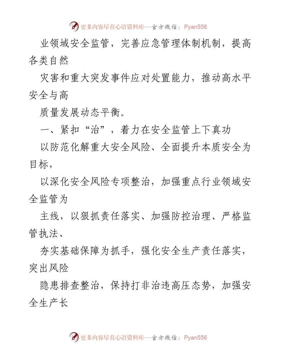 [工作总结] XX镇2023年安全生产工作会议 - 2023年安全生产及应急救援工作要点总结.docx_第2页