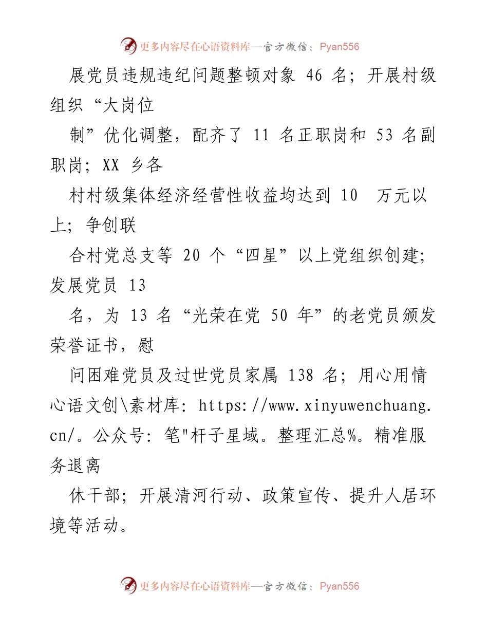 [工作总结] 乡党委书记述职 - XX乡党委书记2022年抓基层党建工作总结报告.docx_第2页