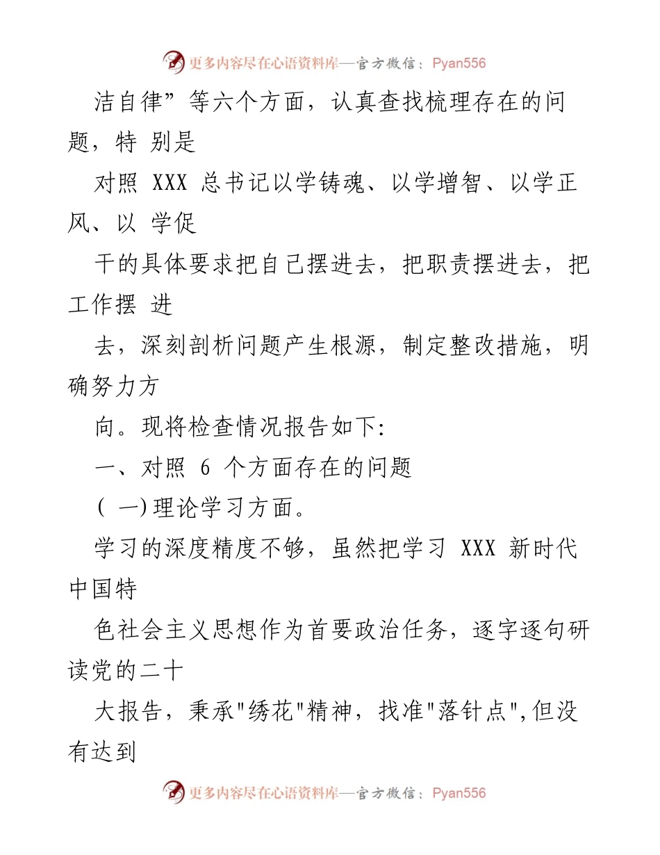 [工作总结] 主题教育专题民主生活会 - 深入剖析自身问题与整改措施报告.docx_第2页